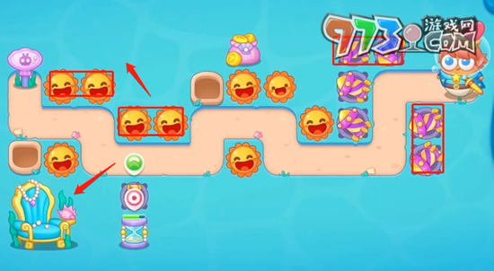 《保卫萝卜4》嗨钓度假岛第16关通关攻略