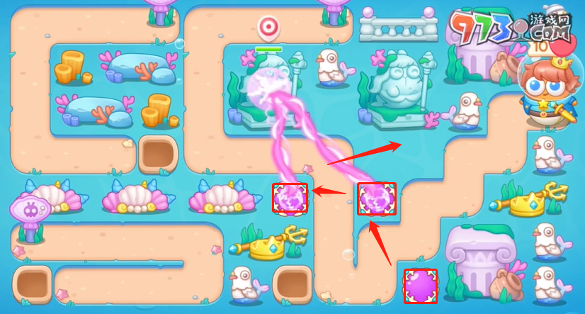 《保卫萝卜4》嗨钓度假岛第19关通关攻略