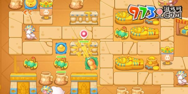 《保卫萝卜4》法老归来第48关通关攻略