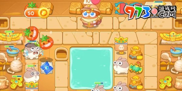 《保卫萝卜4》法老归来第49关通关攻略