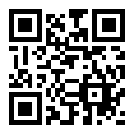 蓝色购物二维码