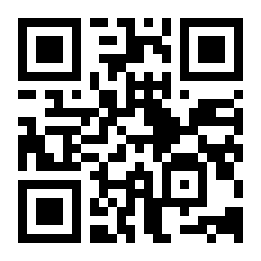 极简手机清灰二维码