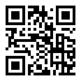 可爱兔子跳跃二维码